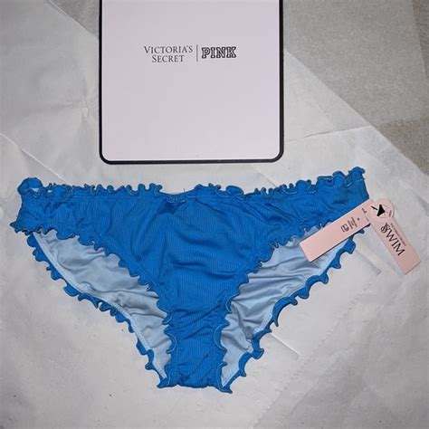 Victoria S Secret Swim M Victorias Secret Ruched Cheeky Swim Bikini Bottom Poshmark
