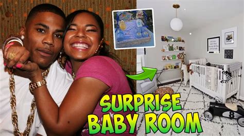 Ashanti Cries Tears Of Joy When Nelly Shocks Her With BABY ROOM GIFT