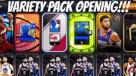 Huge Variety Pack Opening In Nba Live Mobile Youtube