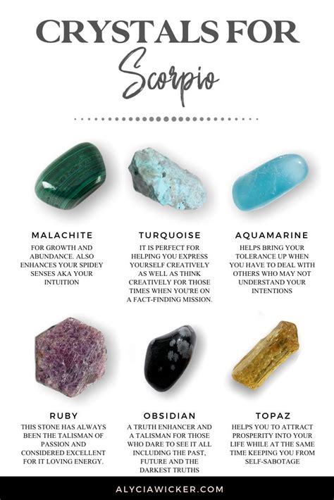 Powerful Stones For Scorpio