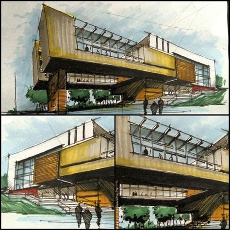 270 best images about Modern Architecture Sketches on Pinterest