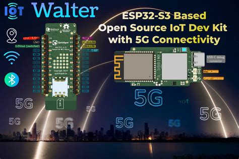 Meet Walter An Esp S Based Open Source Iot Development Kit With G