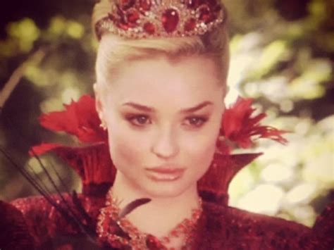 Mark Isham On Instagramthe Red Queen Emma Rigby Red And White