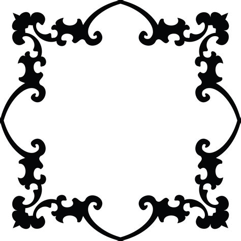 Fancy Frame Svg