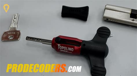 Corbin Euro Profile Cylinder Opened With Topolino Decoder Youtube