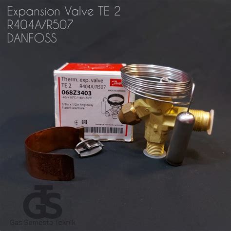 Jual Expansion Expansi Valve Te 2 R404A R507 Danfoss Shopee Indonesia