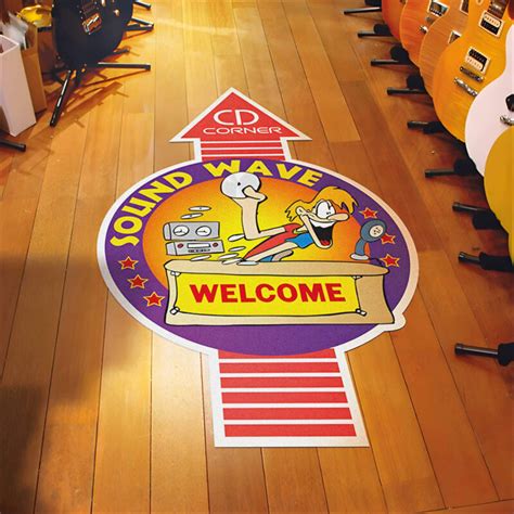 Custom Floor Decal