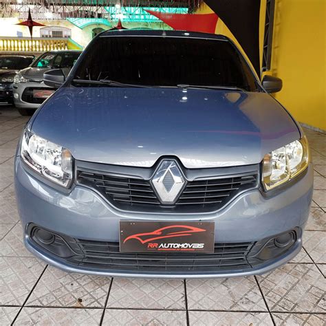 Renault Logan V Sce Flex Authentique Manual Cinza Rr