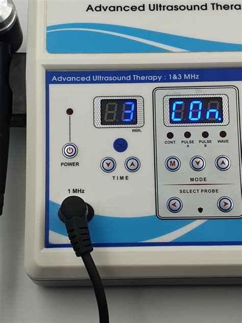 1 3 MHz Ultrasound Therapy Machine for Chiropractic สถานตำรวจภธร