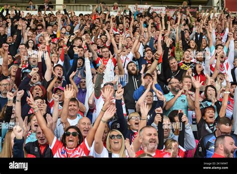 St Helens England Th September St Helens Fans Rugby