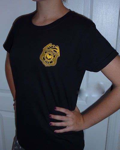 Police Officers Wife T Shirt Cute 2 Sided Ebay Police Officer