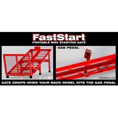 Freshpark Bmx Faststart Portable Starting Gate