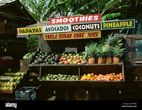 Hawaii Food Stall Hi Res Stock Photography And Images Alamy