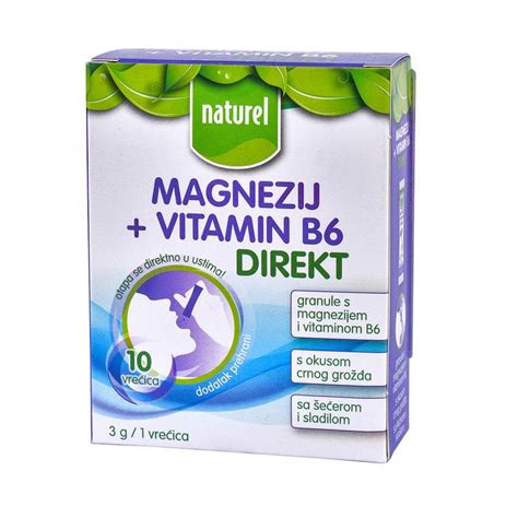 Naturel Direkt Magnezijumvitamin B6 30g Naturel Idea