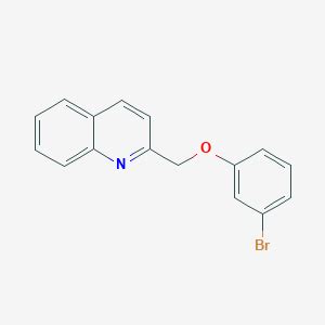 Buy 2 3 Bromophenoxy Methyl Quinoline BenchChem