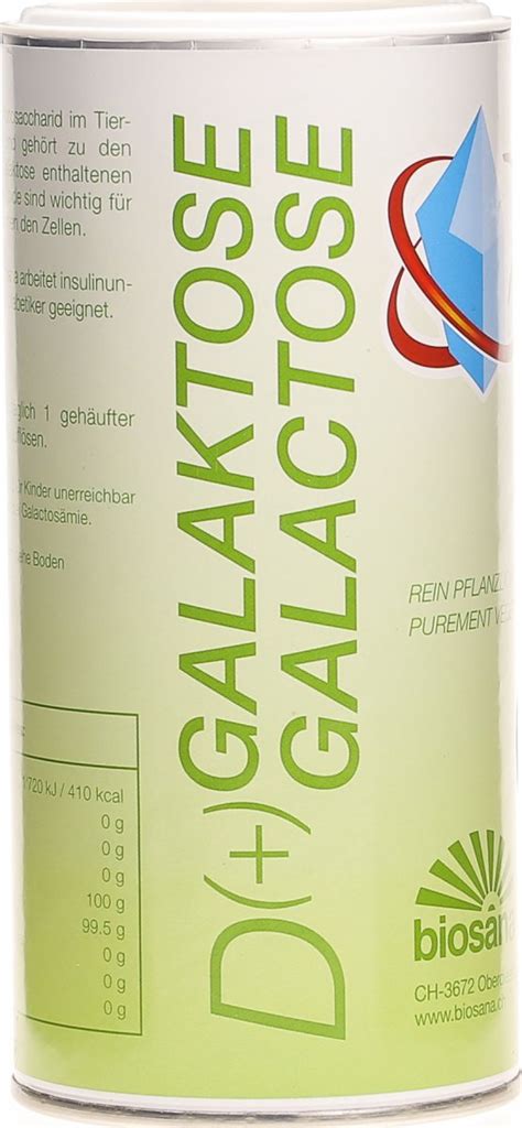 Biosana D Galactose Pulver Pflanzlich G In Der Adler Apotheke