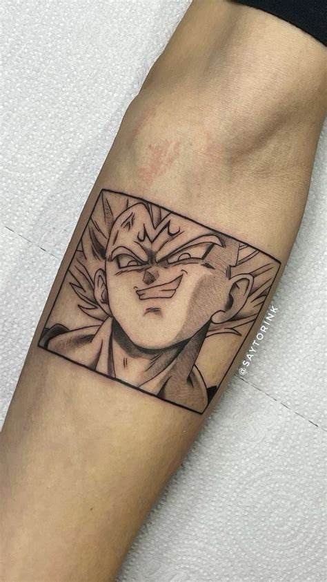 Majin Vegeta Tattoo Dragon Ball Tattoo In Dragon Ball Tattoo