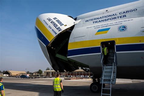 Dvids Images Ukraine Antonov An Ruslan Delivers Tons Of