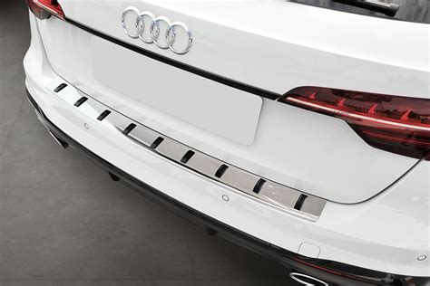 Rear Bumper Protector Audi A4 Avant B9 Stainless Steel Strong Cpe