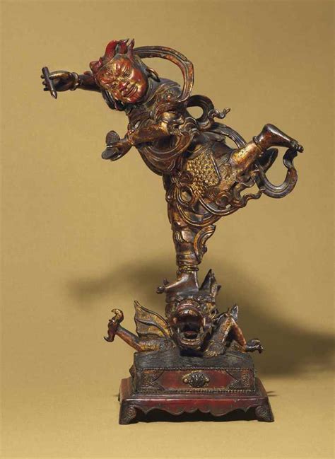 A Gilt Lacquered Bronze Figure Of Kui Xing Th Century Christie S