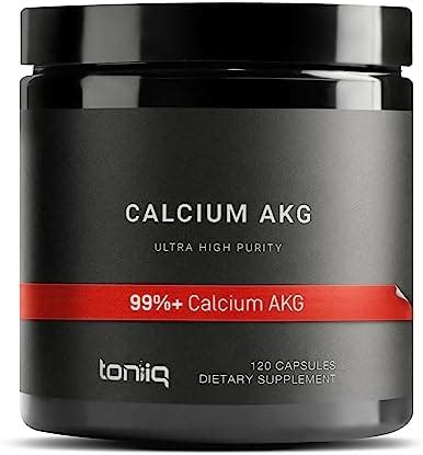 Amazon Toniiq 1800mg Ultra High Purity Ca AKG Supplement 99