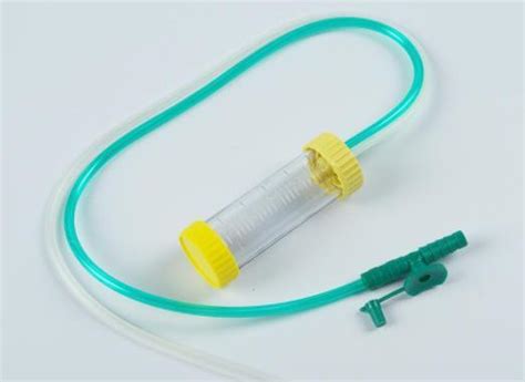 China Disposable Infant Mucus Extractor With Specimen Container Mucous