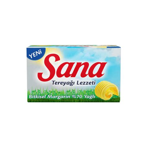 Sana Paket Bitkisel Margarin Tereyağı Lezzeti