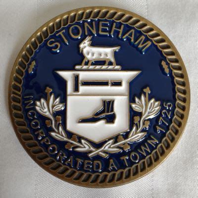 Stoneham Th Anniversary Challenge Coins