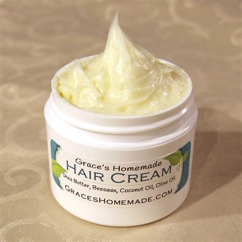 Hair Cream Handmade Natural Skin Care Products Graces Homemade