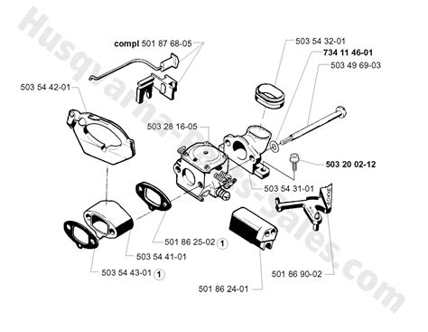 Husqvarna Chainsaw Carburetor Parts