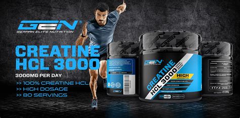 Gen Creatine Hcl 3000 320 St Shop Apotheke