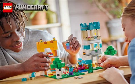 Amazon.com: LEGO Minecraft The Crafting Box 4.0 21249 Building Toy Set ...