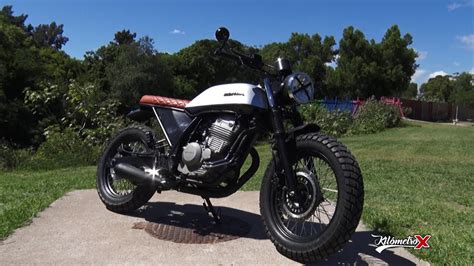 Honda CBX 250 Scrambler By KM X YouTube