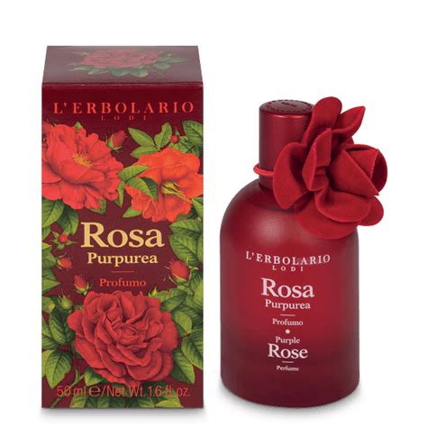 PURPLE ROSE PERFUME 50ML The Herbarium L Erbolario USA