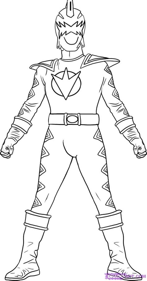 Printable Power Rangers Coloring Pages