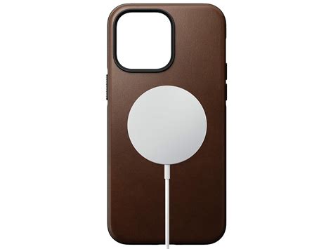 Nomad Modern Leather Case IPhone 14 Pro Max Bruin Leer