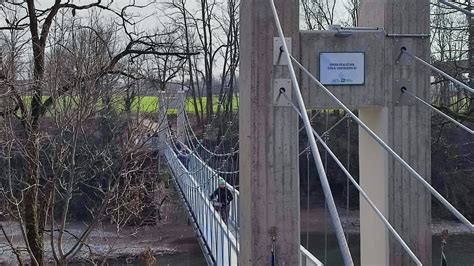 Inaugurato Ponte Ciclopedonale Sul Fiume Brembo Tra Filago E Osio Sopra