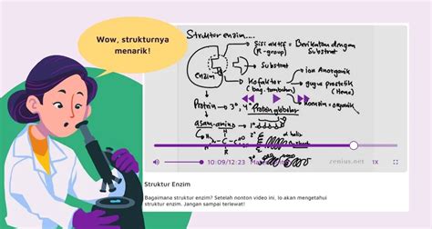 Konsep Enzim Struktur Sifat Cara Kerja Dan Fungsinya Materi