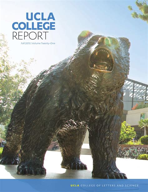 UCLA College Report: Fall 2013 by UCLA College of Letters and Science ...