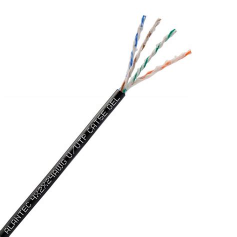 Kabel przewód skrętka UTP 5e żelowany ZIEMNY 100m – 150333202 - ERLI.pl