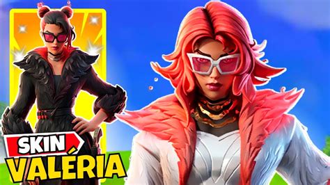 ValÉria Skin Tier 100 Ta IncrÍvel — Fortnite Youtube