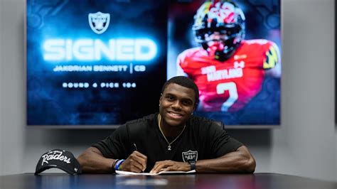 Raiders Sign Fourth Round Pick Cb Jakorian Bennett Nfl Draft