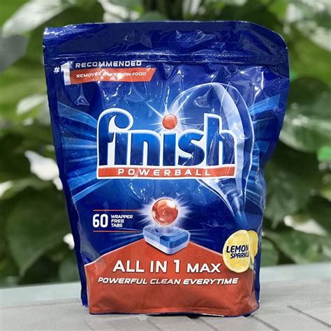 TÚI VIÊN RỬA BÁT FINISH ALL IN 1 MAX 60 VIÊN bepeu