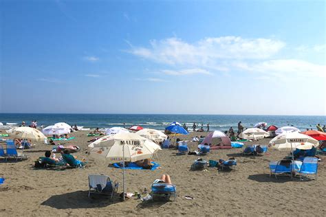 鎌倉の夏のデートは、やっぱし海 [由比ガ浜海水浴場]｜楽しい鎌倉