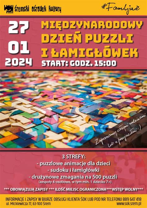 Mi Dzynarodowy Dzie Puzzli I Amig Wek Naszsrem Pl Ca Y Rem W