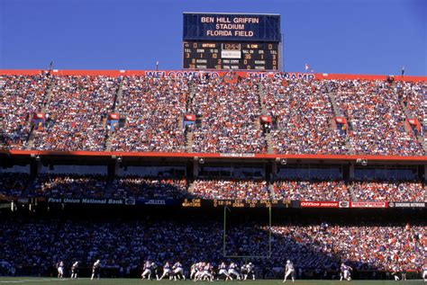 Look: Florida's Ben Hill Griffin Stadium Appears To Be On Fire - The Spun