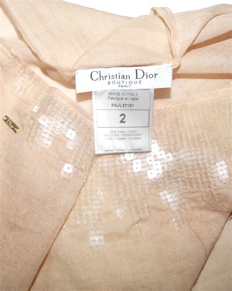 Depot Vente De Luxe En Ligne Christian Dior Maillot De Bain Occasion Et Jupe Pareo Nude