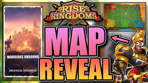 Full Map Reveal Warriors Unbound Kvk Rise Of Kingdoms Youtube