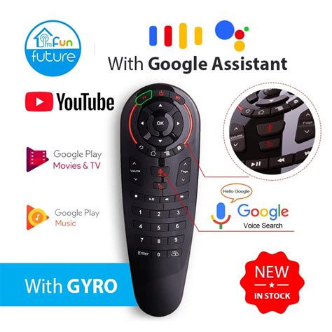 G30 Air Mouse Voz Controle Remoto 24g Microfone Sem Fio Giroscópio Ir Aprendizagem Para Android