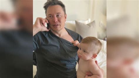 Elon Musk's adorable pic with son X Æ A-XII goes viral. Internet is in ...